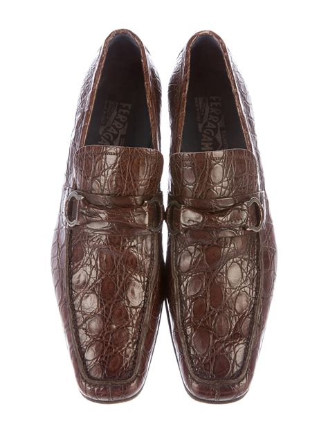 ferragamo crocodile shoes|where to buy ferragamo.